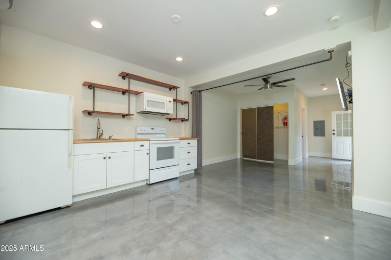 53 Casita Kitchen and Bedroom