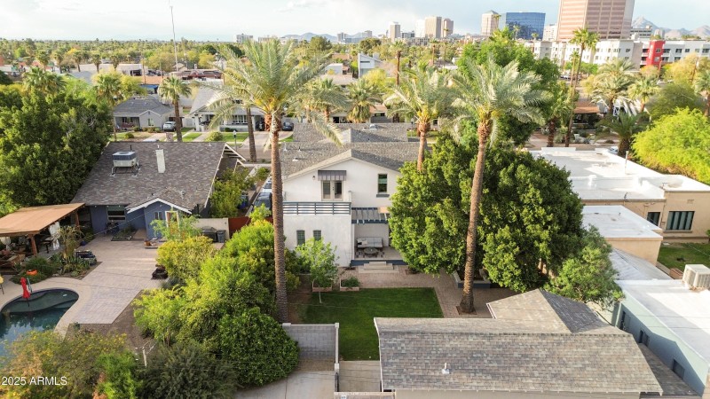 61 Aerial Looking Midtown