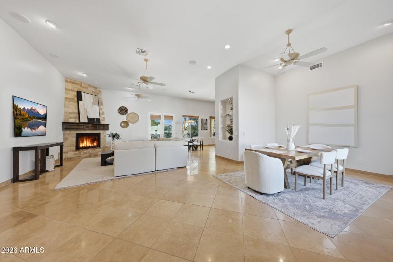 Open Floor Plan Living