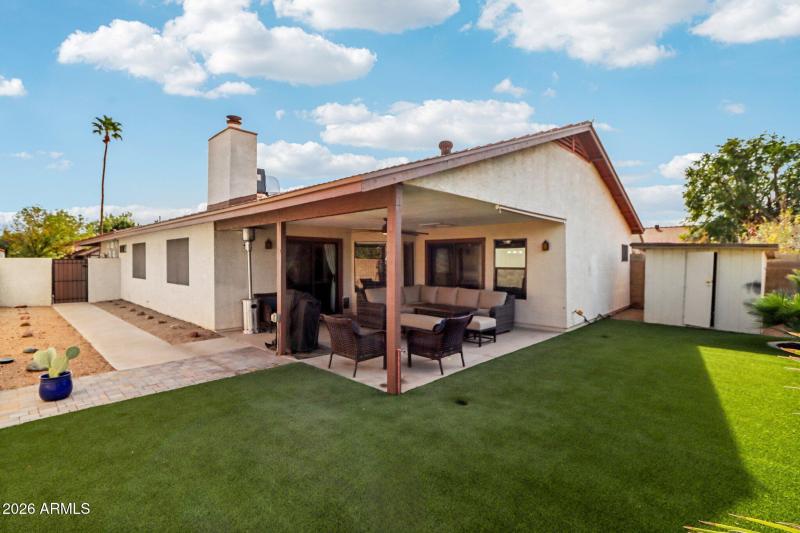 Backyard/Covered Patio