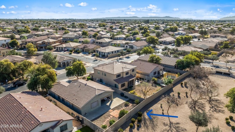 Neighborhood Aerial (arrow)