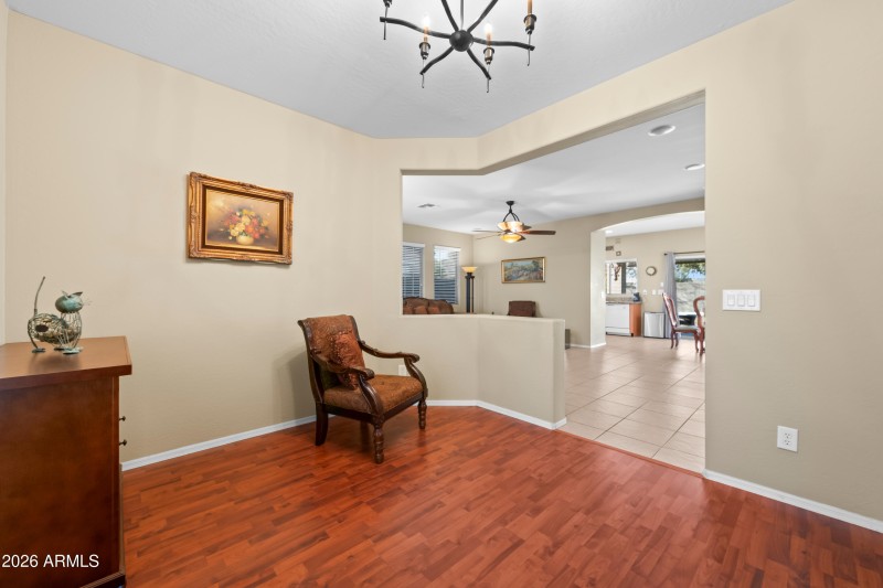 Den into Living Room