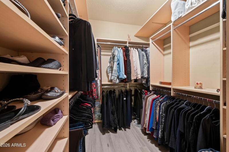 Primary Walk-in Closet