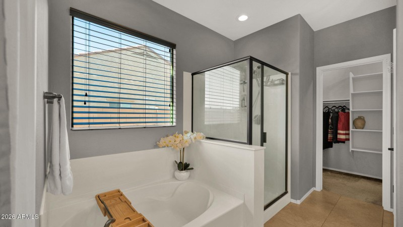 Primary Bath with Walk-in Closet