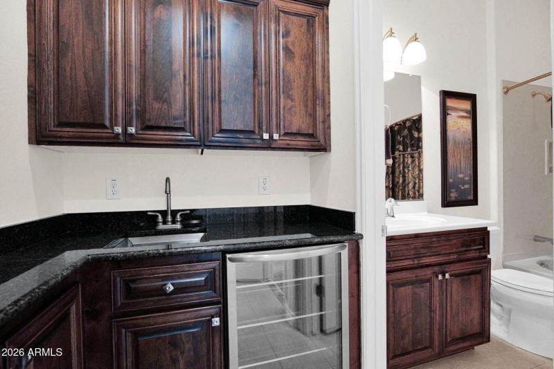 Wet Bar in Second Bedroom