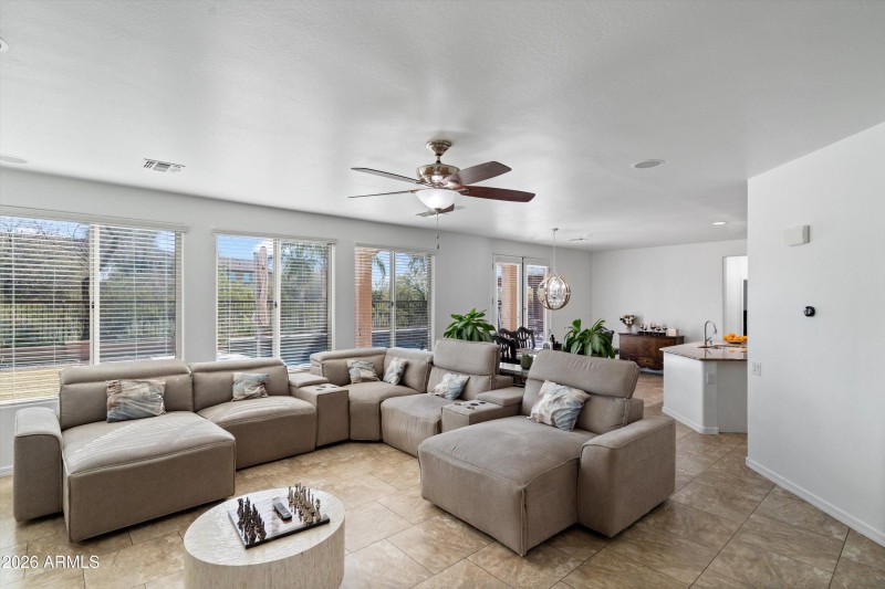 10-Family Room to Kitchen