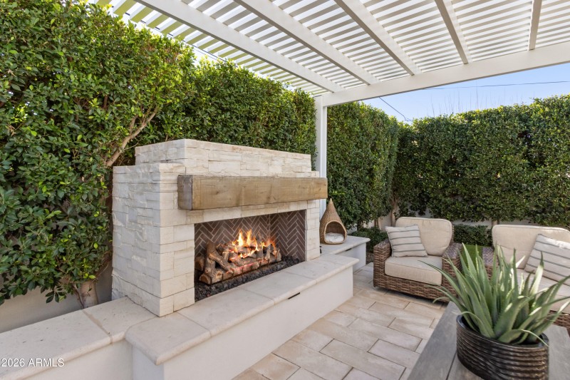 Outdoor Fireplace