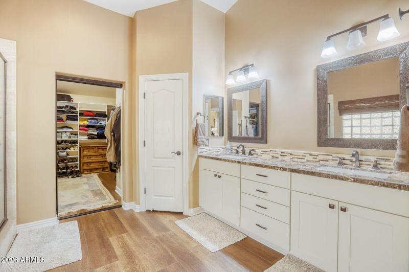 Updated Primary bathroom