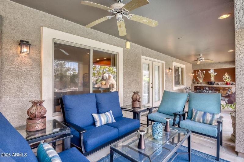 Expansive Covered Patio