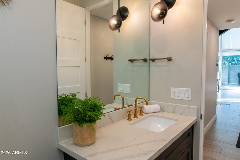 powder bath downstairs