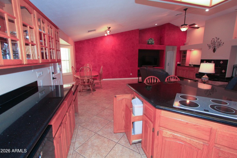 Kitchen Island - pull outs for garbage c