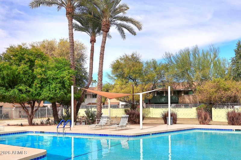 Community Pool Lounge Area