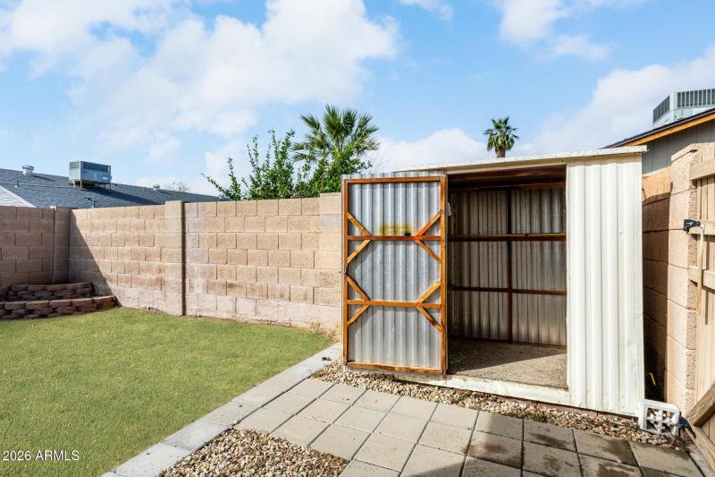 Backyard - when grass was present