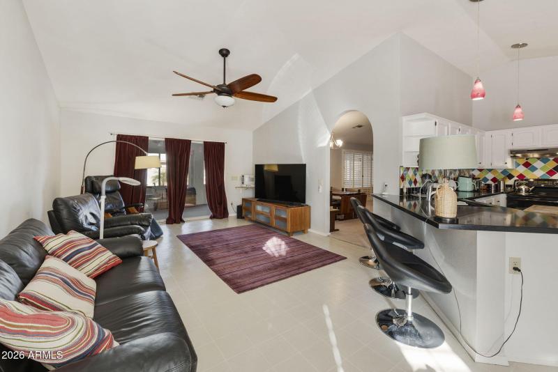 Family Room off kitchen