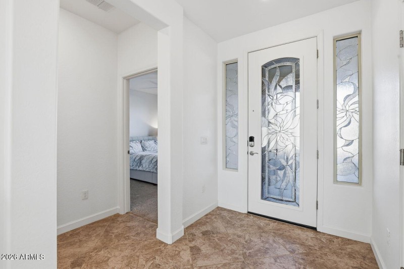 Custom front door and windows