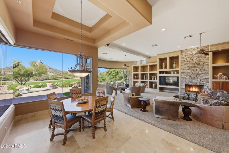 Breakfast Nook to Family Room