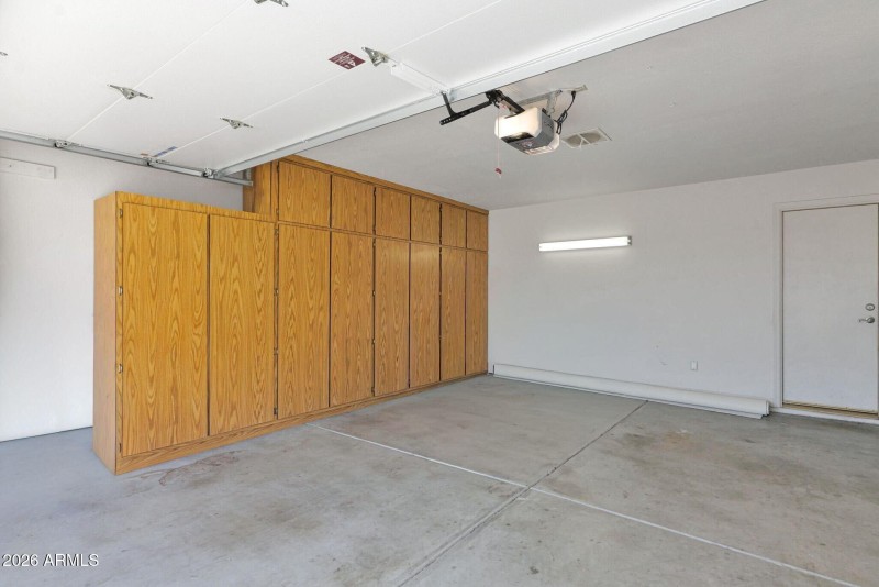 Spacious 2 Car Garage