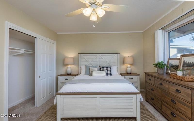 Bedroom 2- virtually staged