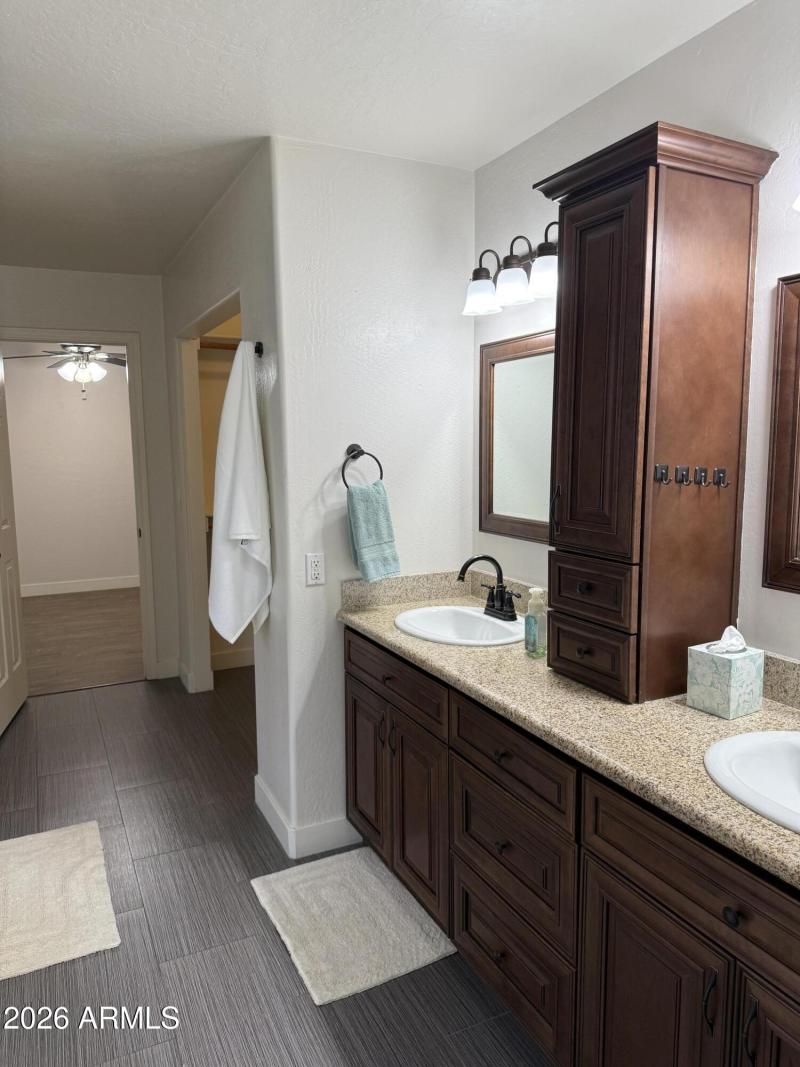 freshley painted primary bath 2