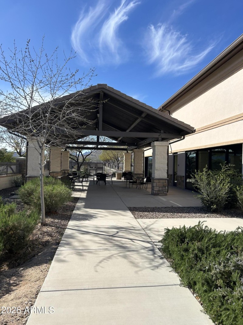 Community center pavilion