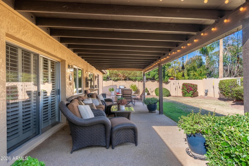 Extended Covered Patio