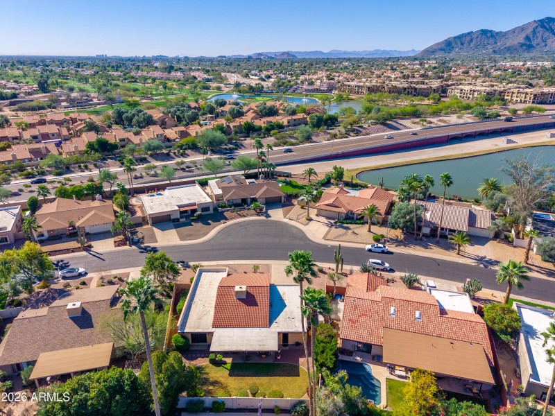 Cul-De-Sac Aerial View