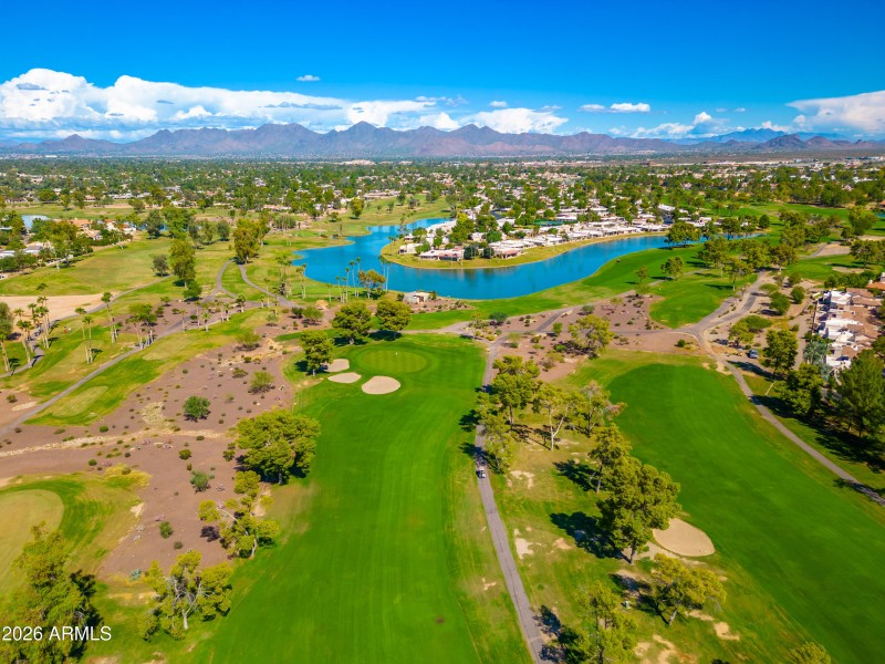 Scenic Cart Paths & Greens