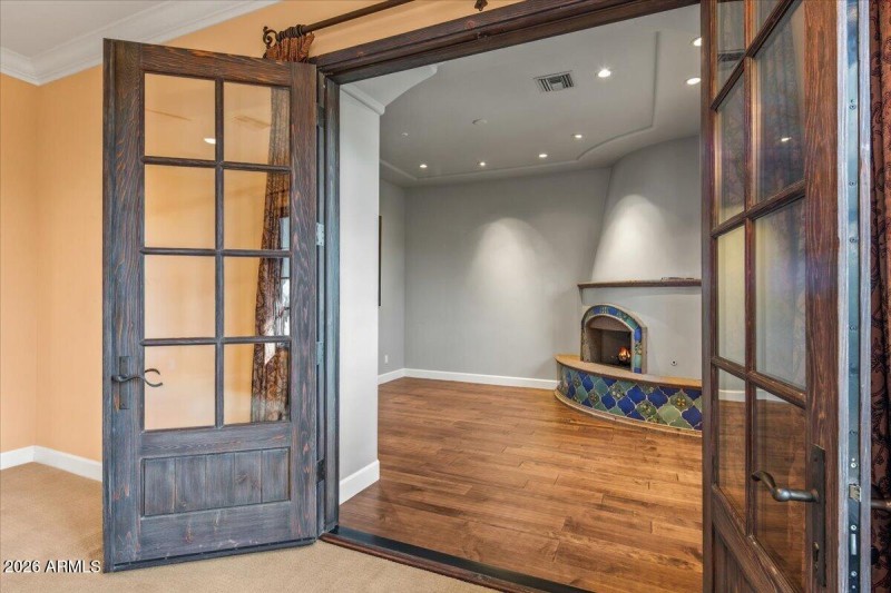 Primary Suite Office Entry