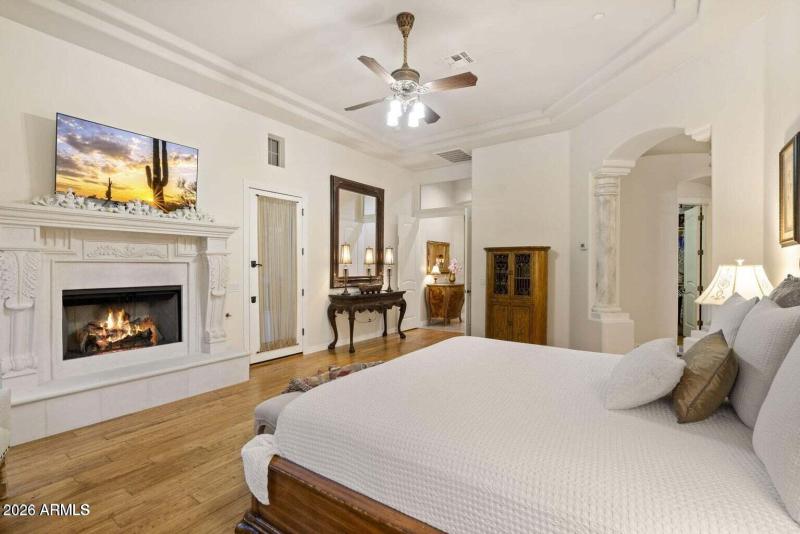 Fireplaced Primary Suite