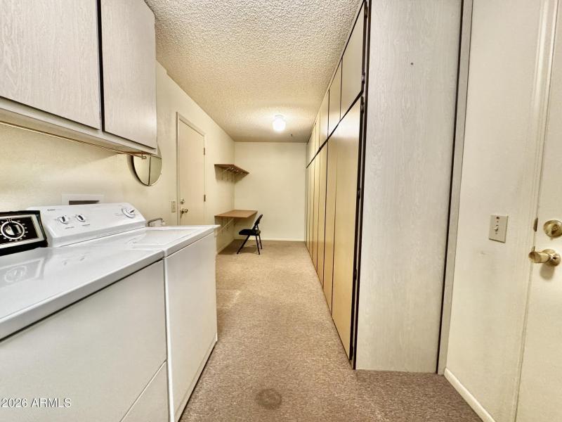 laundry, hobby storage