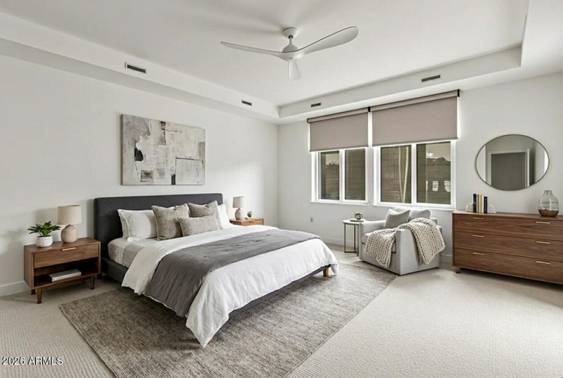 Primary Bedroom (virtually staged)