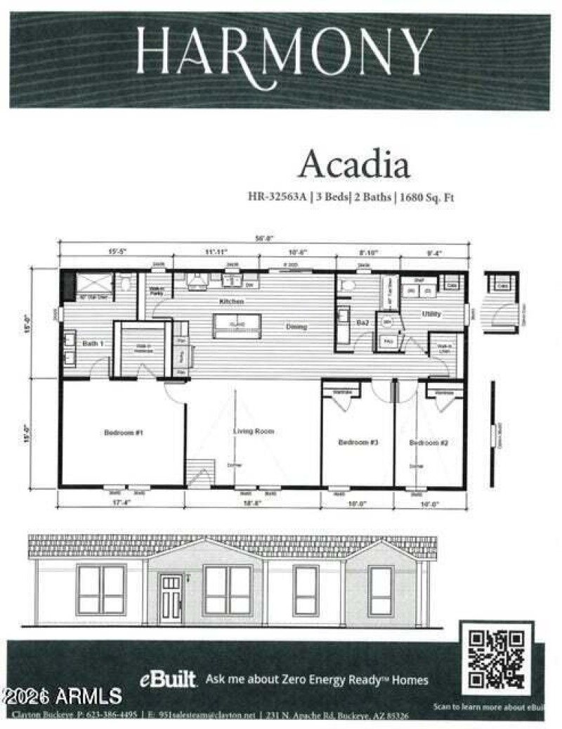 Harmony Acadia Floorplan