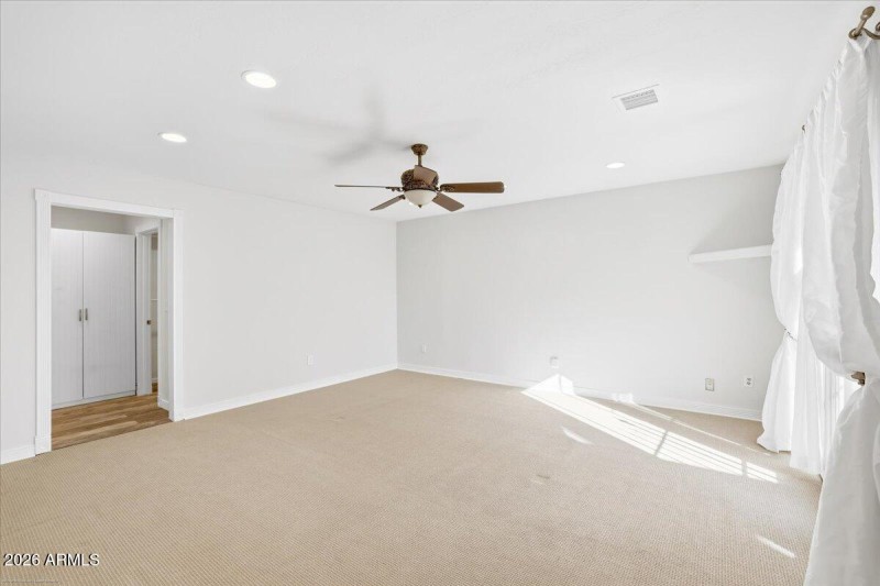 Spacious Primary Suite