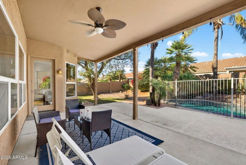 Covered Patio Lounge