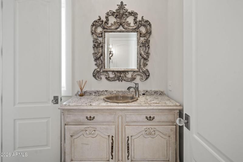 Exeter Blvd Office Powder Room