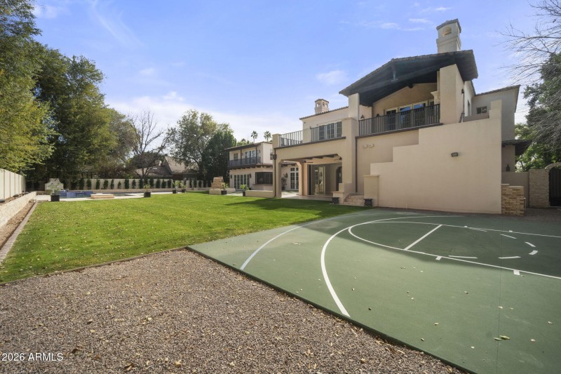 Exeter Backyard + Sports Court