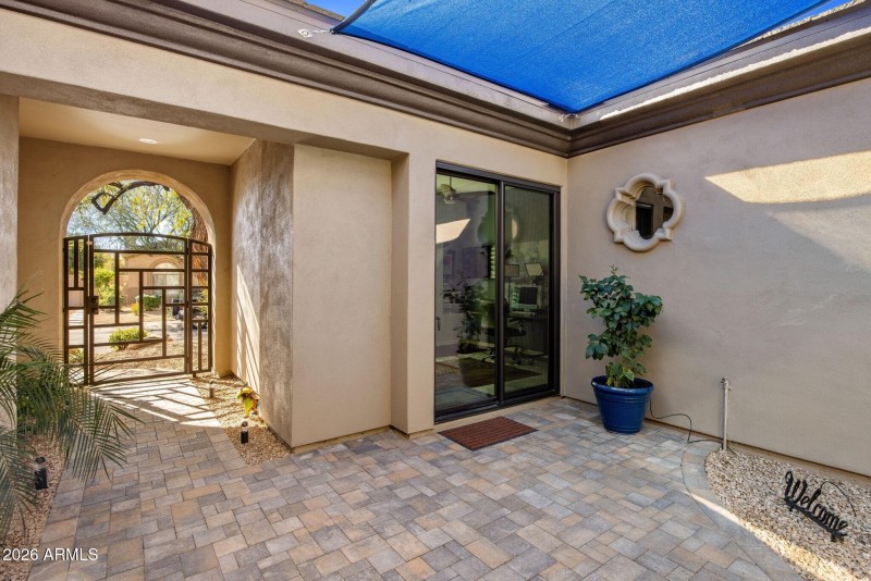 005_Front Courtyard Casita Entry