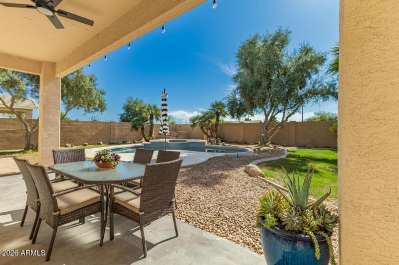 Back Patio Virtual Staging