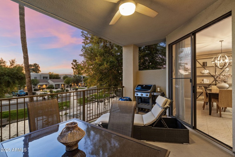Patio w/ mountain Views