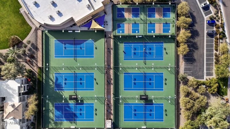 Drone Tennis Photo