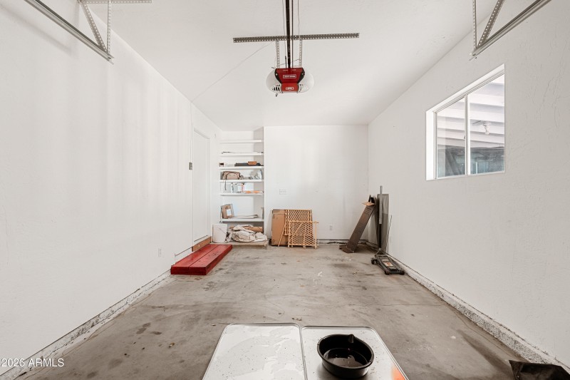 Garage interior