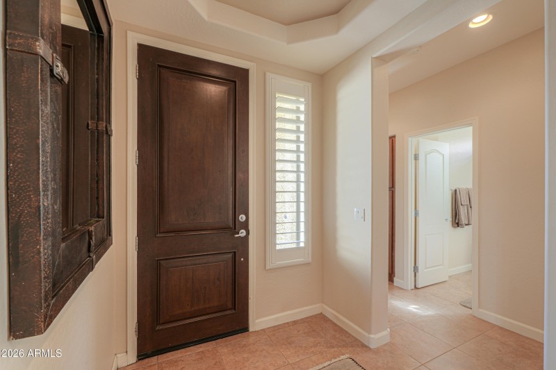 Knotty Alder front door