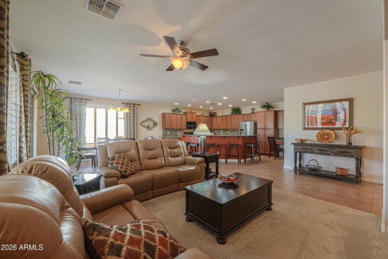 Comes mostly furnished!