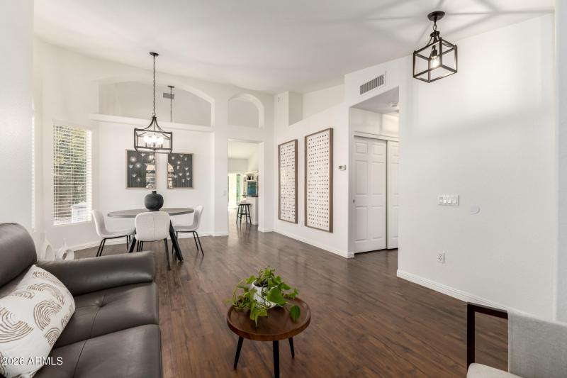 formal living & dining room