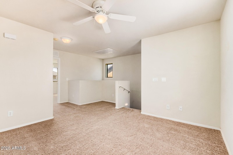Upstairs Loft View of Stairway