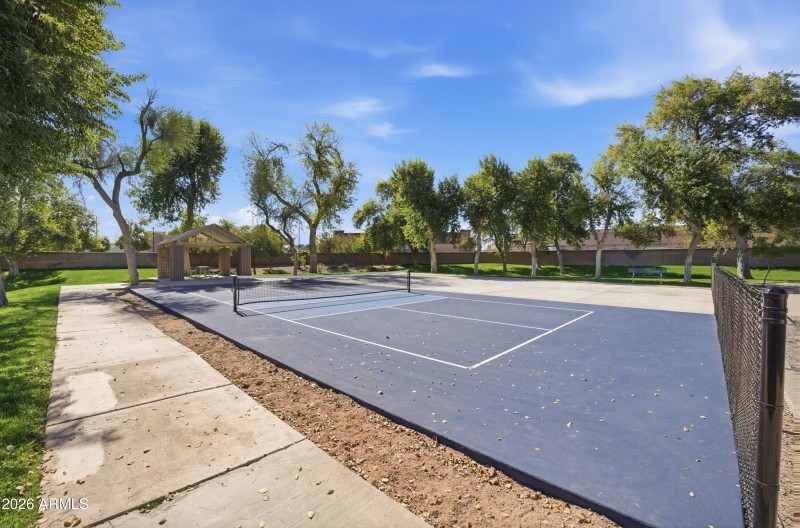 8b adjacent pickle ball court