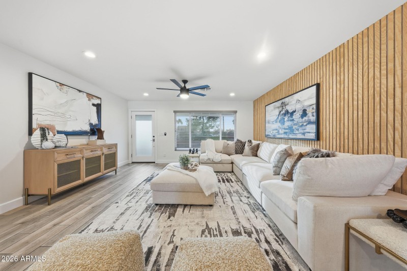 Spacious Living Room Design