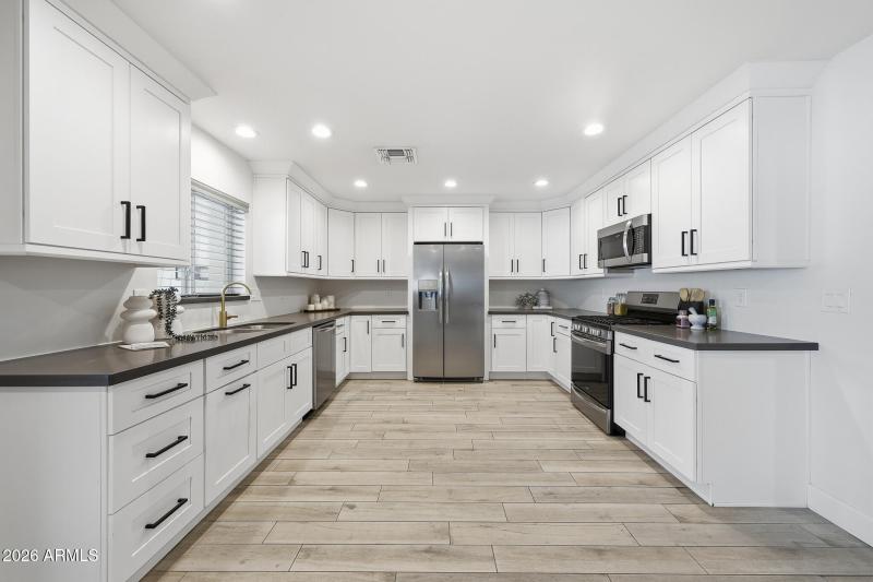 Updated White Kitchen