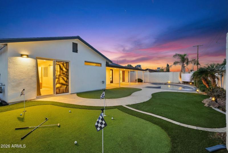 Twilight Backyard Retreat