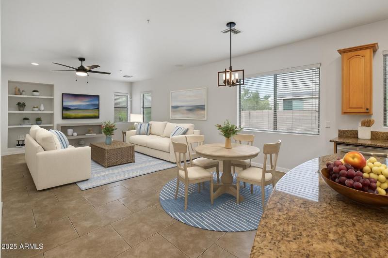 Modern Living and Dining Space